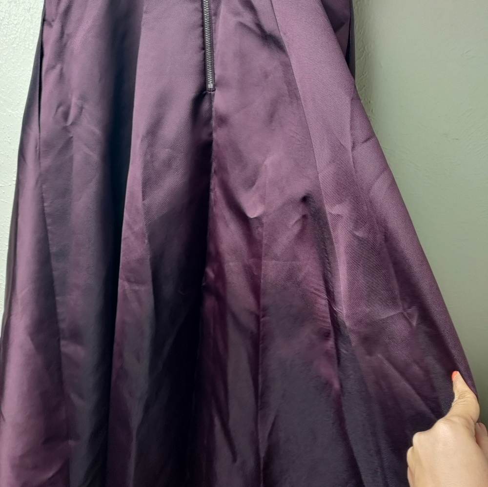 Adrianna Papell high _ low Mikado gown - Picture 5 of 10